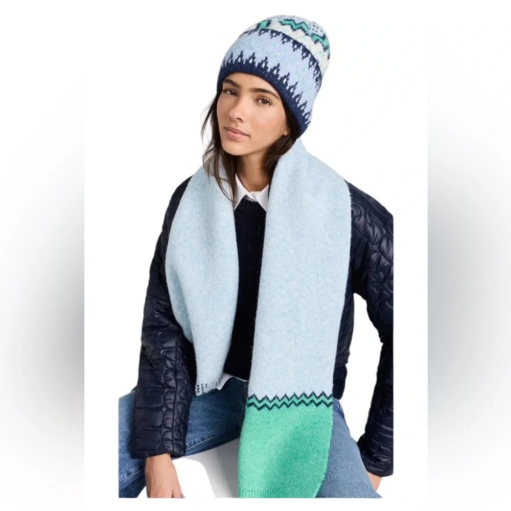 NWT Jocelyn Women’s Fait Isle Knit Hat Warm Cozy Gift Winter Stocking Stuffer